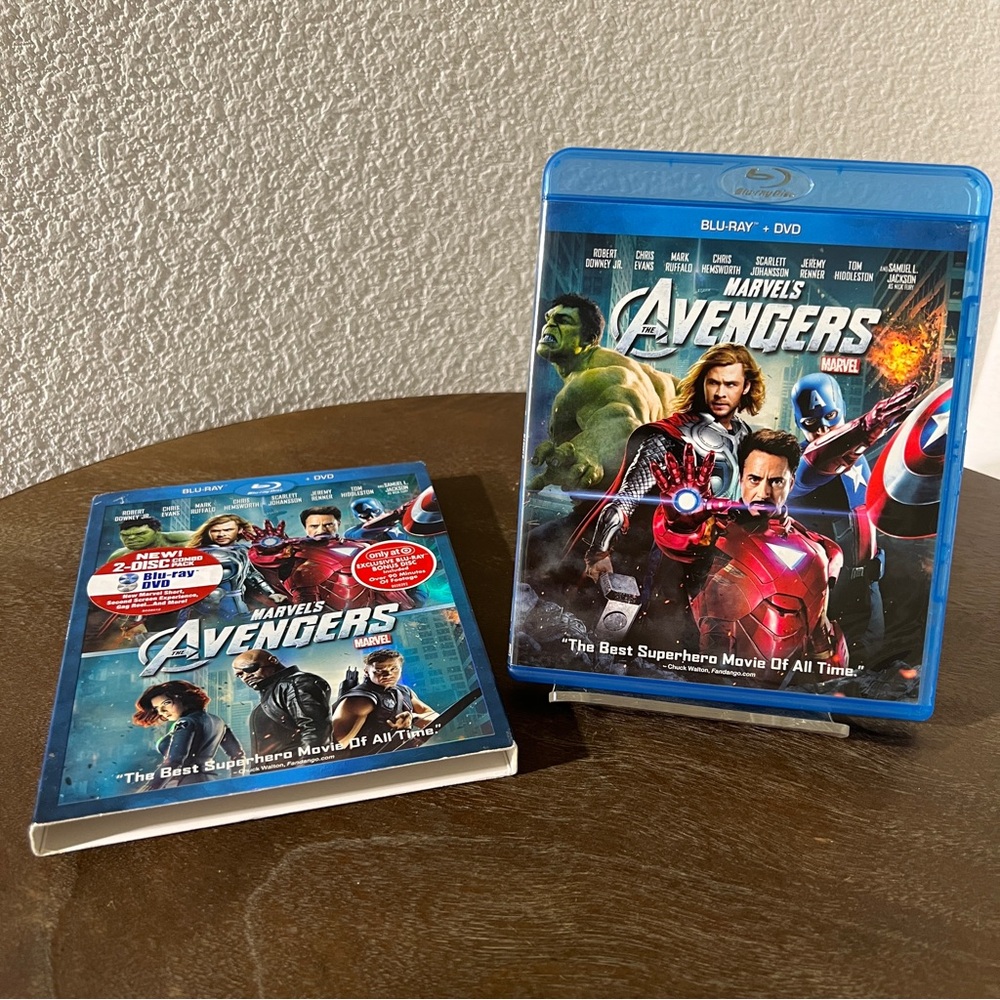 Marvel Avengers Blu-ray and DVD Set